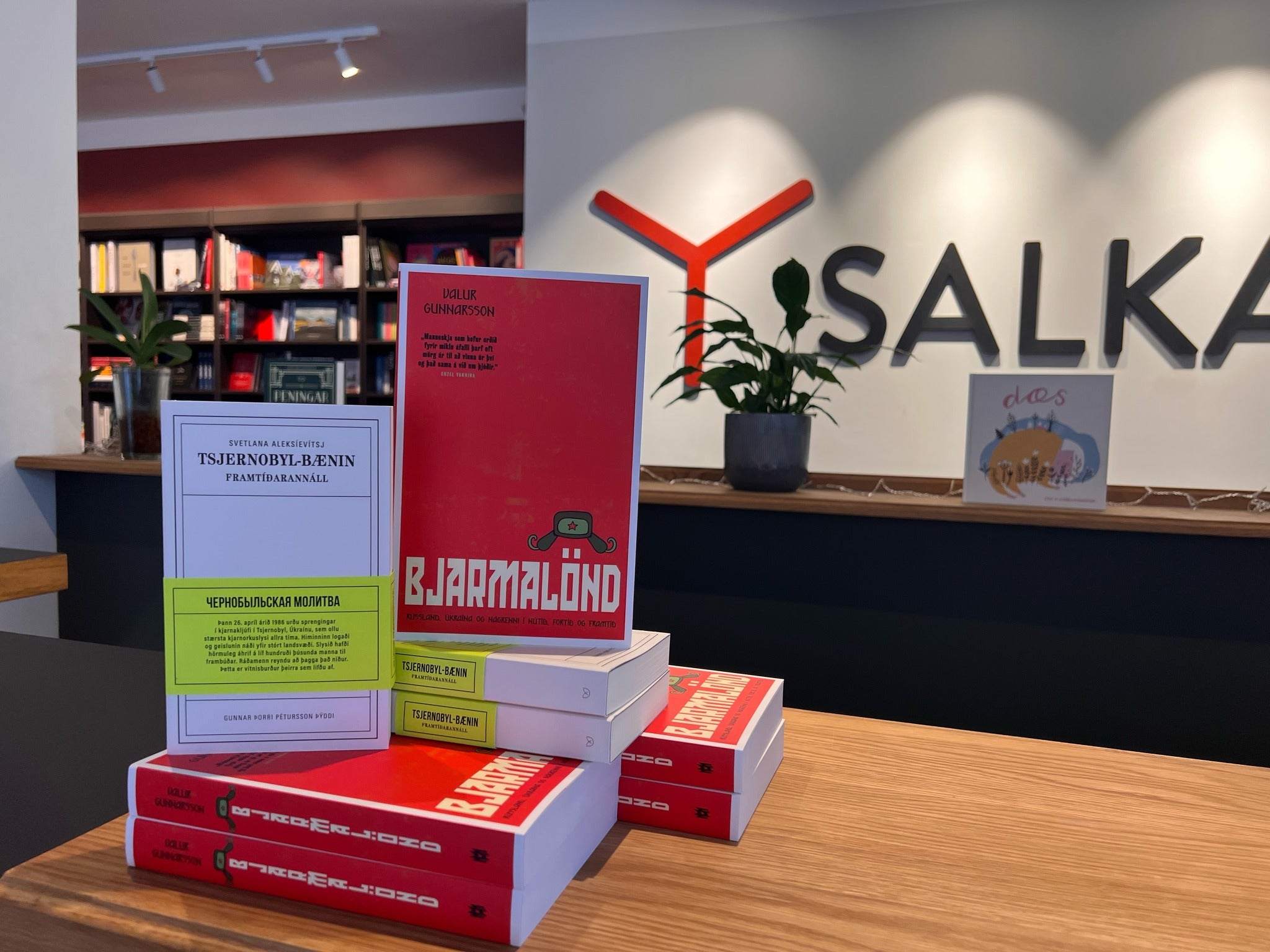 BÓKAKVÖLD SÖLKU - Tsjernobyl-bænin og Bjarmalönd