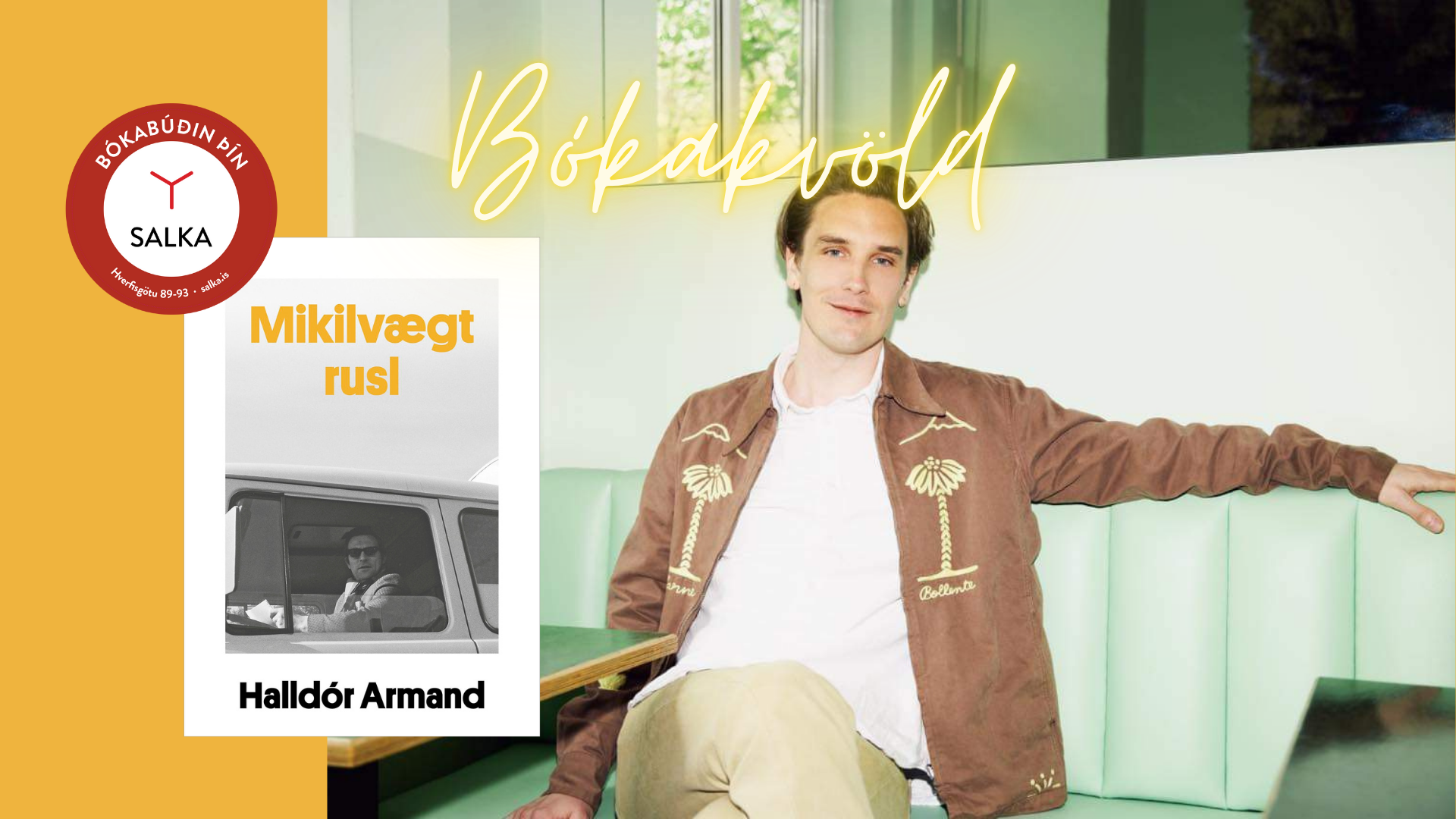 Bókakvöld með Halldóri Armand