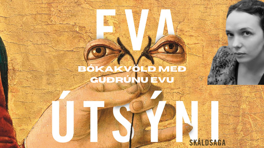 Bókakvöld með Guðrúnu Evu Mínervudóttur