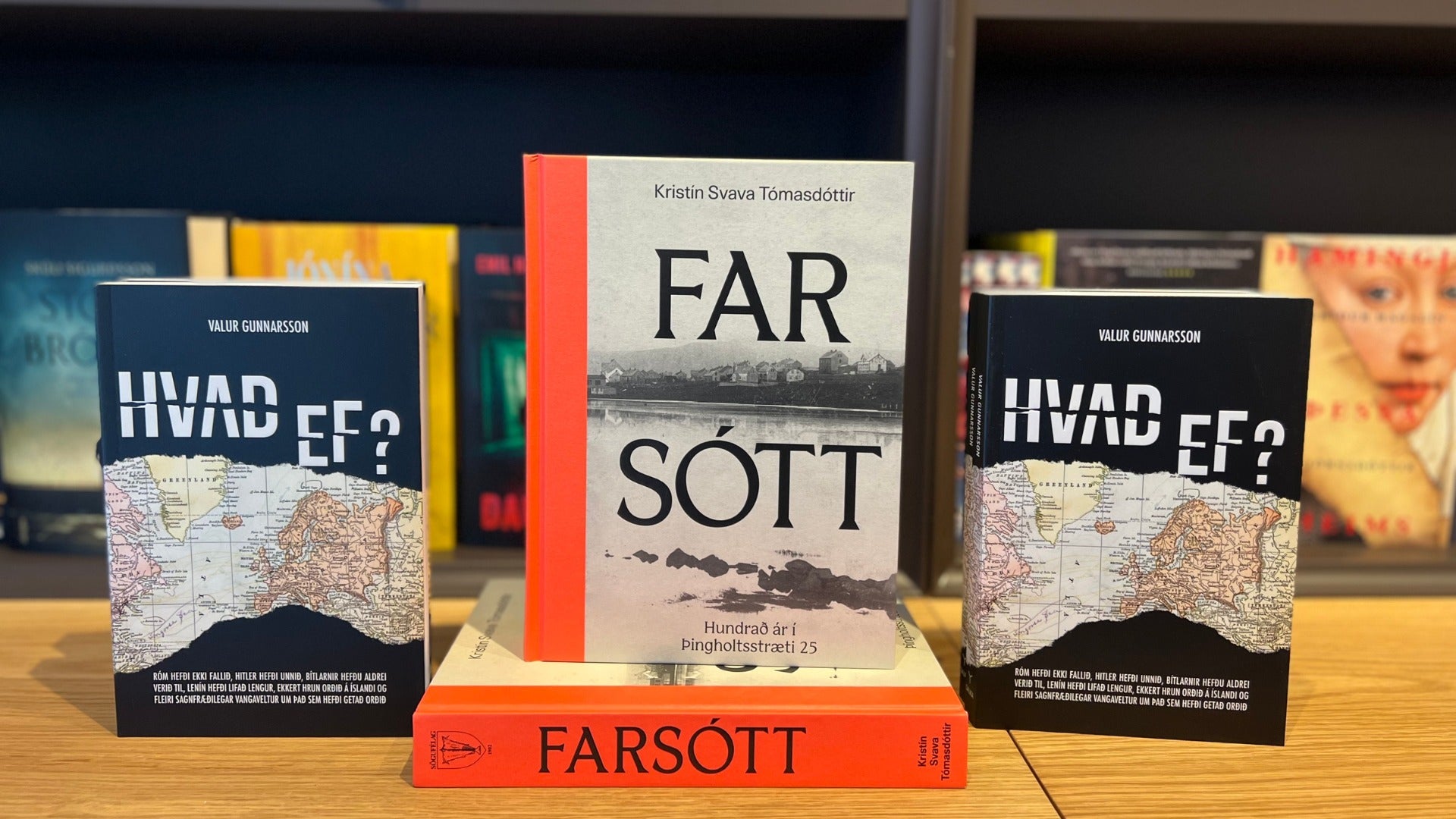 Bókakvöld Sölku - Hvað ef? og Farsótt