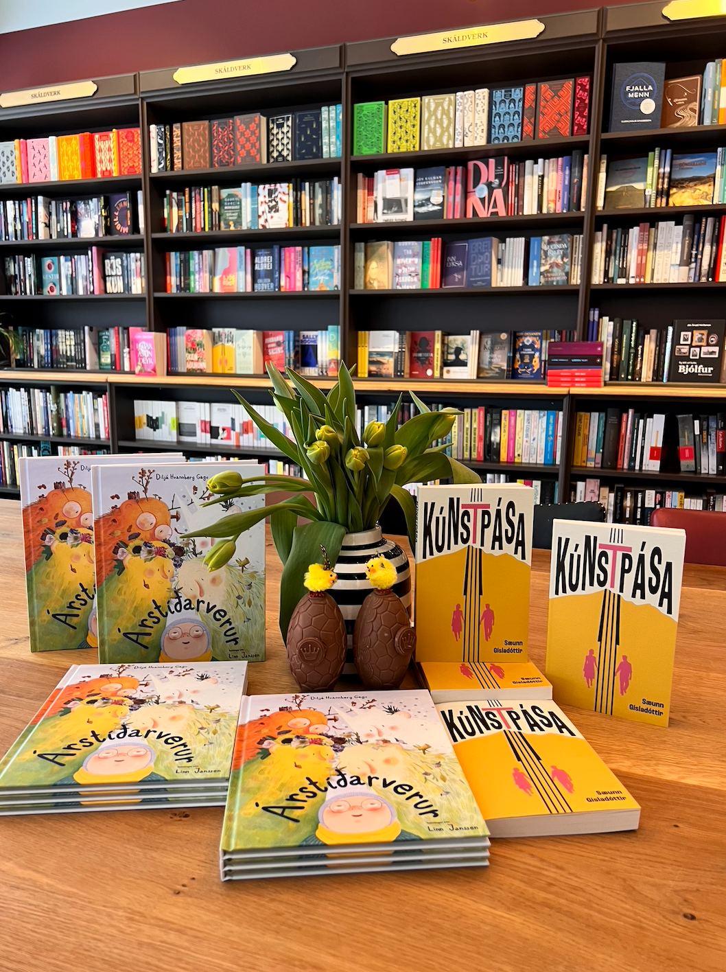 Opnunartímar um páska