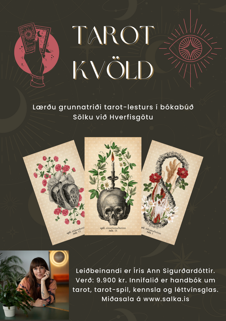 Tarot-námskeiðin vinsælu hefjast aftur í janúar