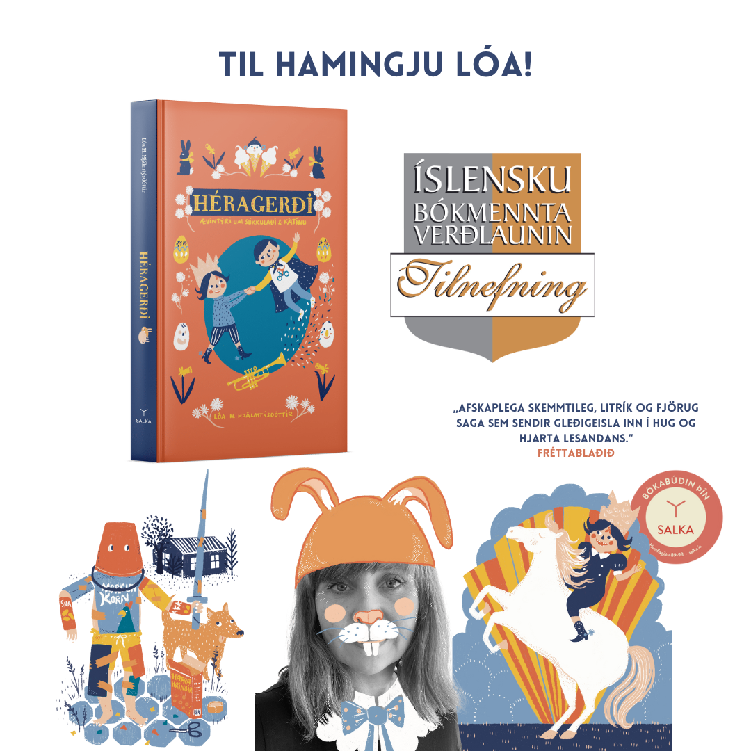 Lóa Hlín tilnefnd til Íslensku bókmenntaverðlaunanna