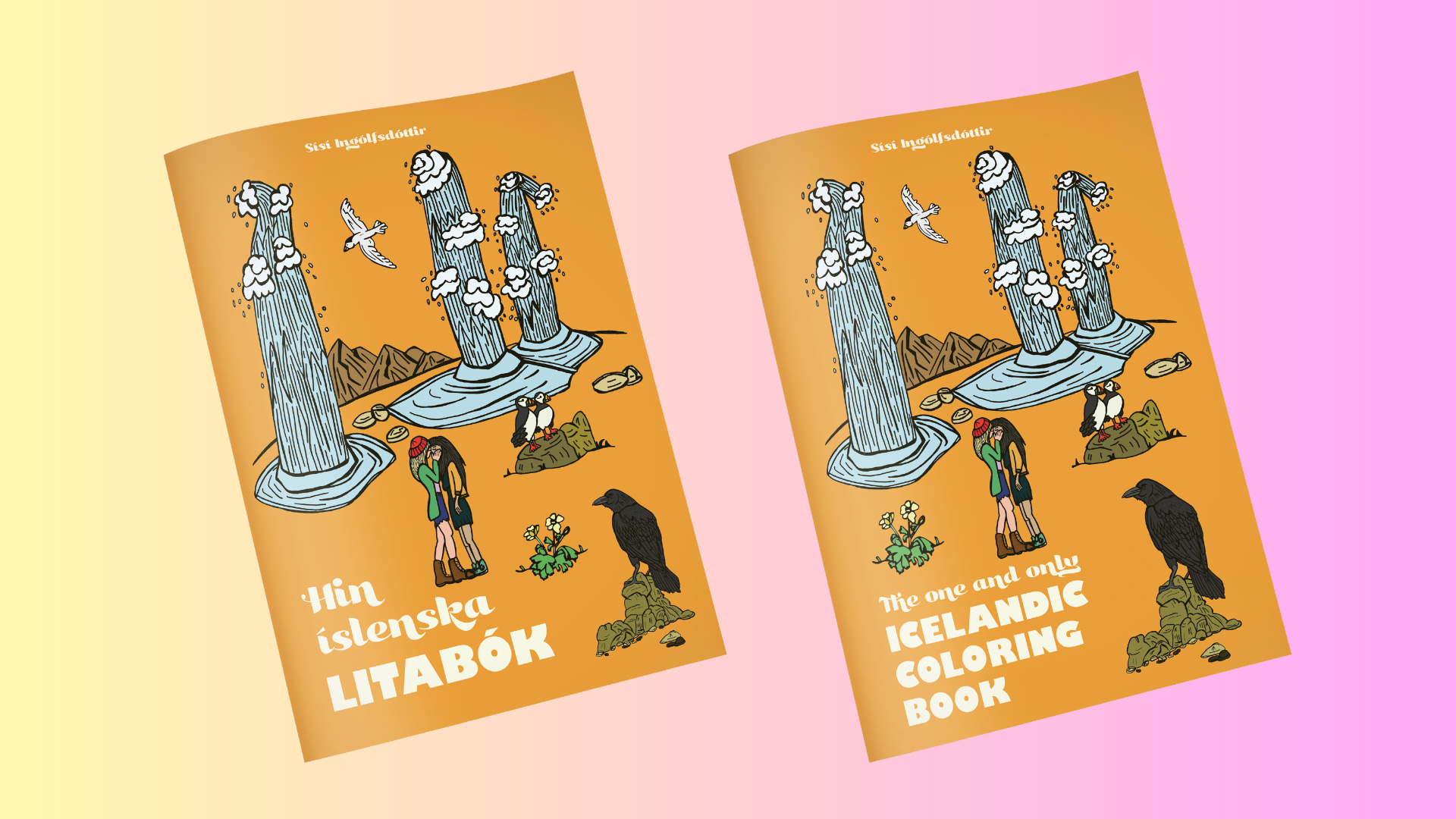 Hin íslenska litabók er komin út!