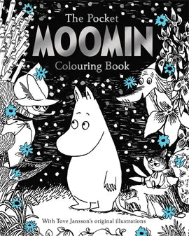 Pocket Moomin colouring book