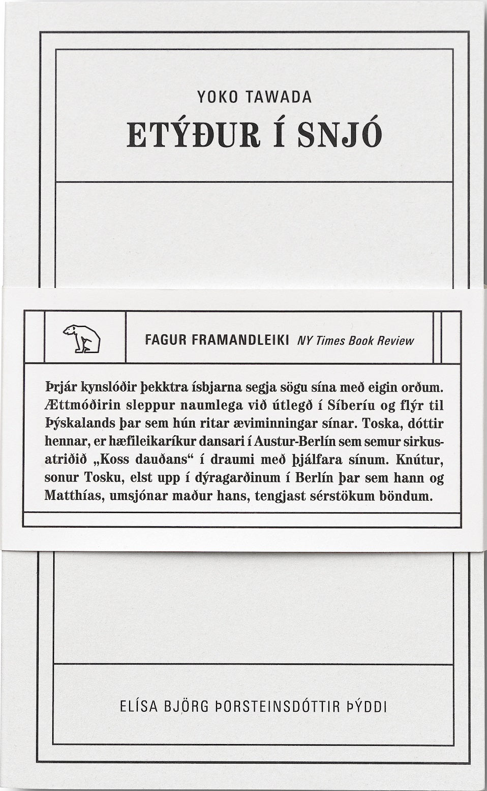 Etýður í snjó