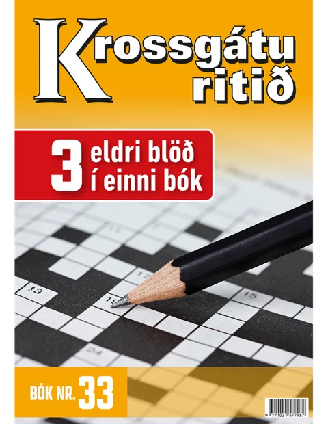 Krossgáturitið – Bók Nr. 33