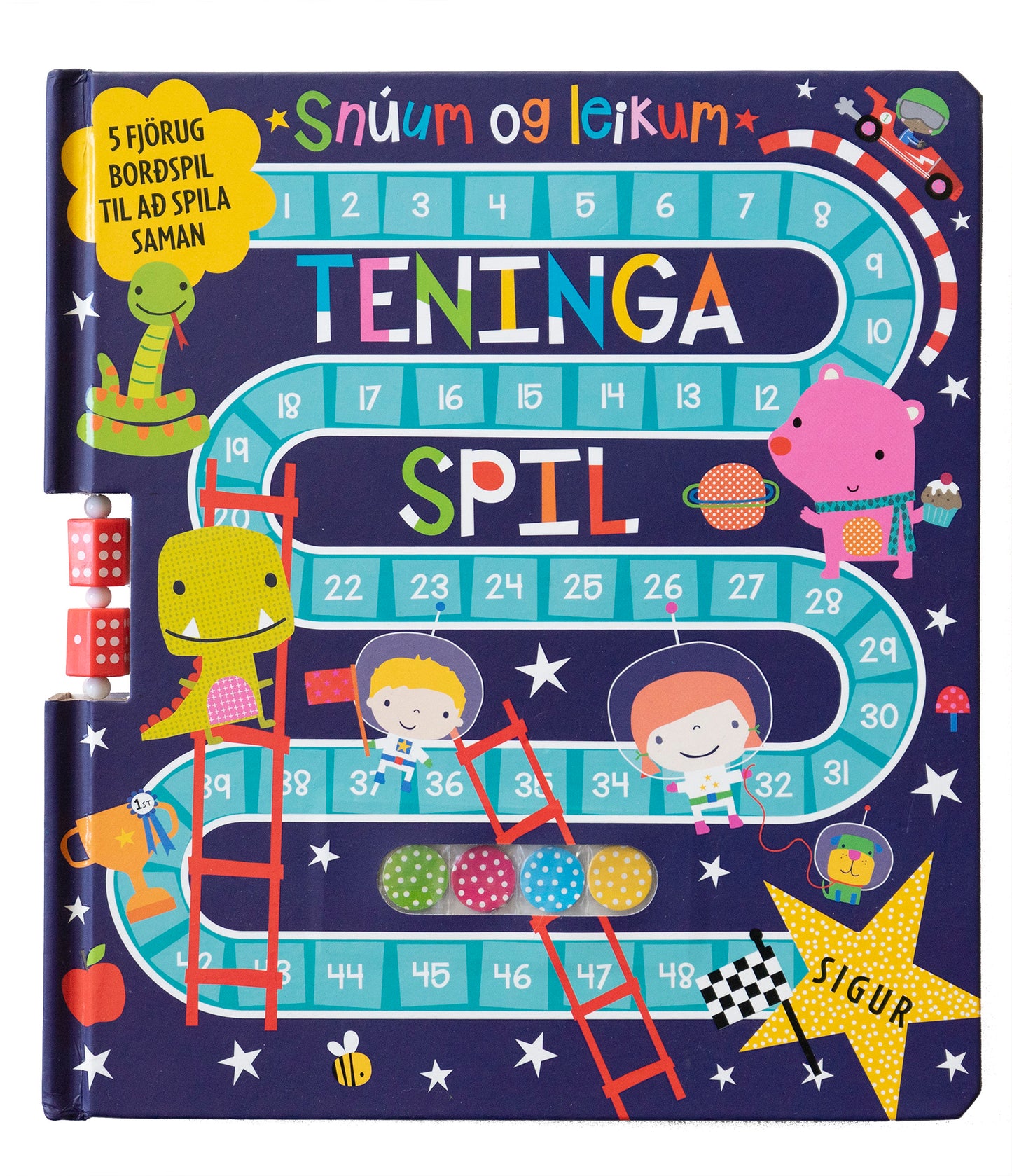 Snúum og leikum - teningaspil