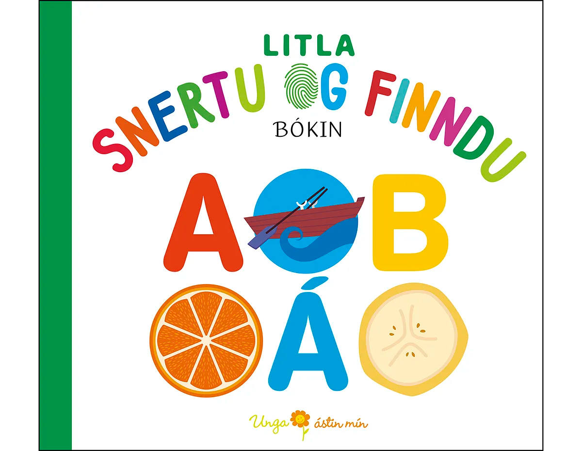 Litla snertu og finndu bókin