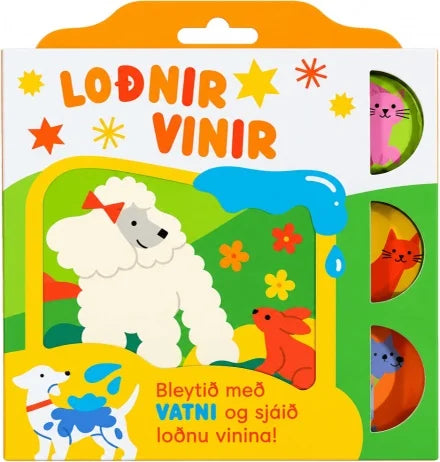 Loðnir vinir - baðbók