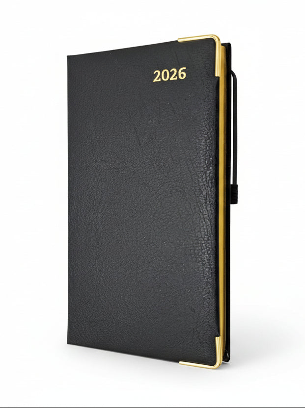 Dagbók - Plútó vasadagbók 2026 svört