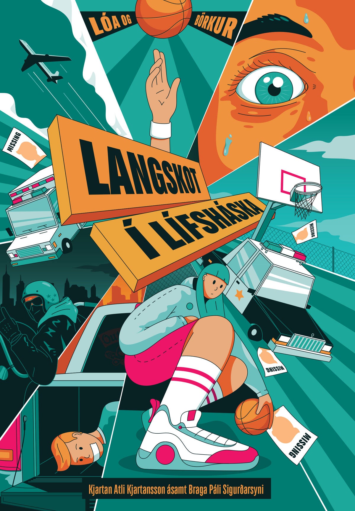 Lóa og Börkur - Langskot í lífsháska