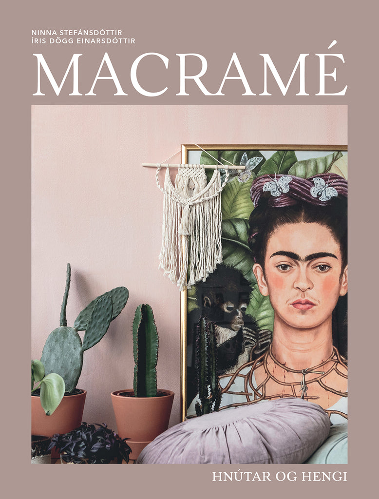 Macramé - hnútar og hengi