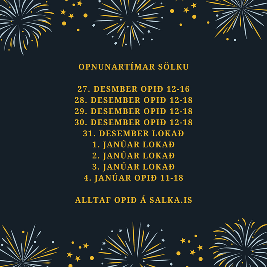Opnunartími um hátíðirnar
