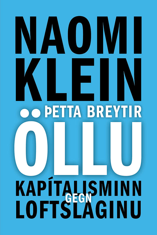 Kapítalisminn gegn loftslaginu - lokaviðvörun