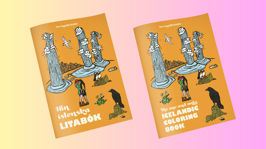 Hin íslenska litabók er komin út!