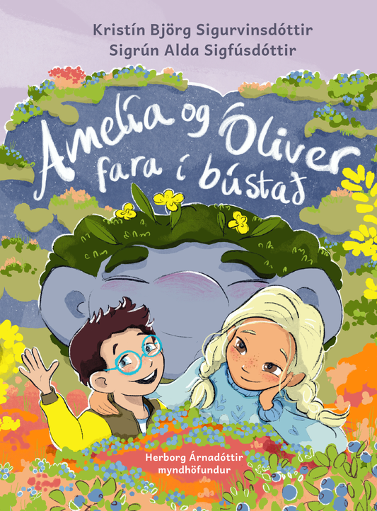 Amelía og Óliver fara í bústað