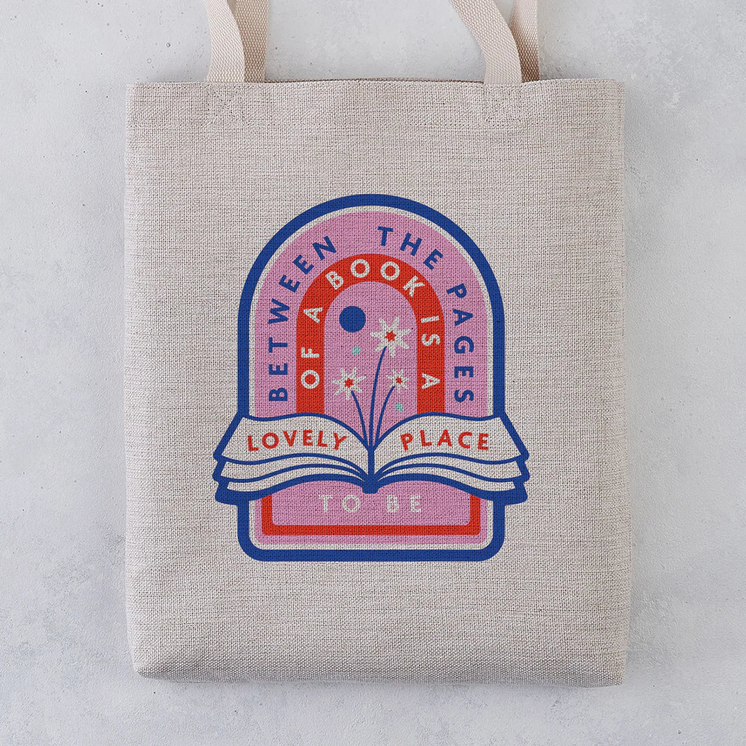 Between the Pages of a Book - Tote Bag