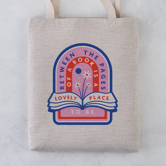 Between the Pages of a Book - Tote Bag