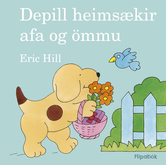 Depill heimsækir afa og ömmu