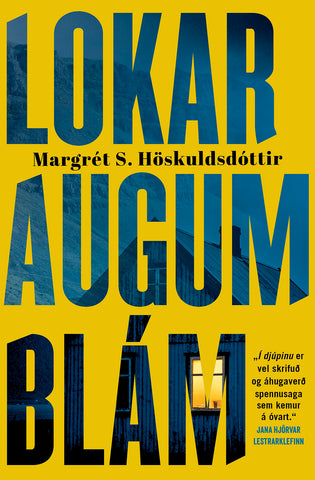 Lokar augum blám
