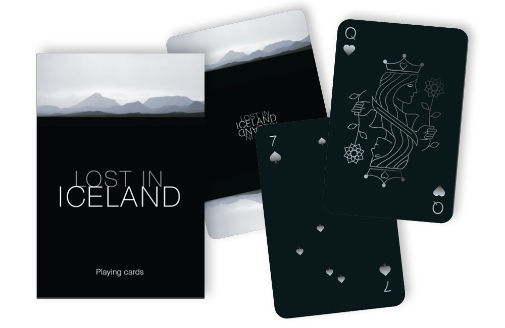 Lost in Iceland - deck of cards