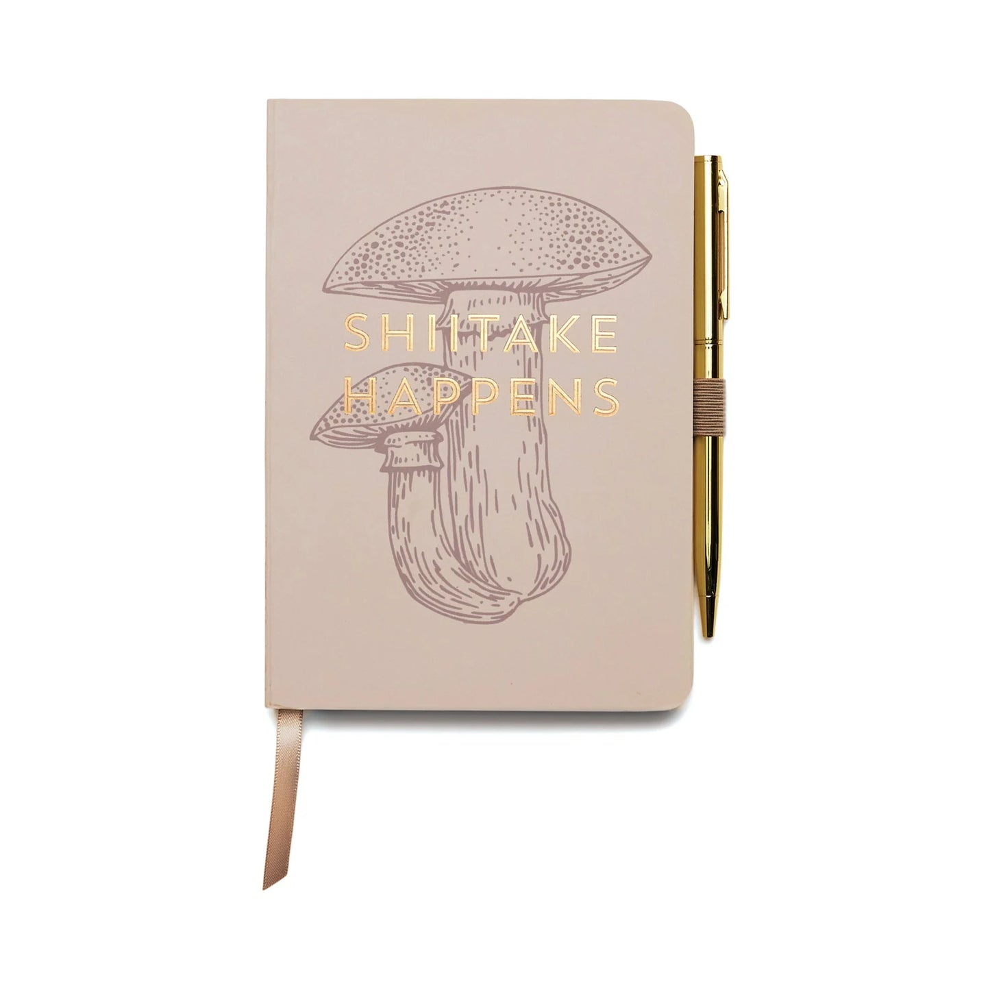 Shiitake Happens - Notebook with Pen