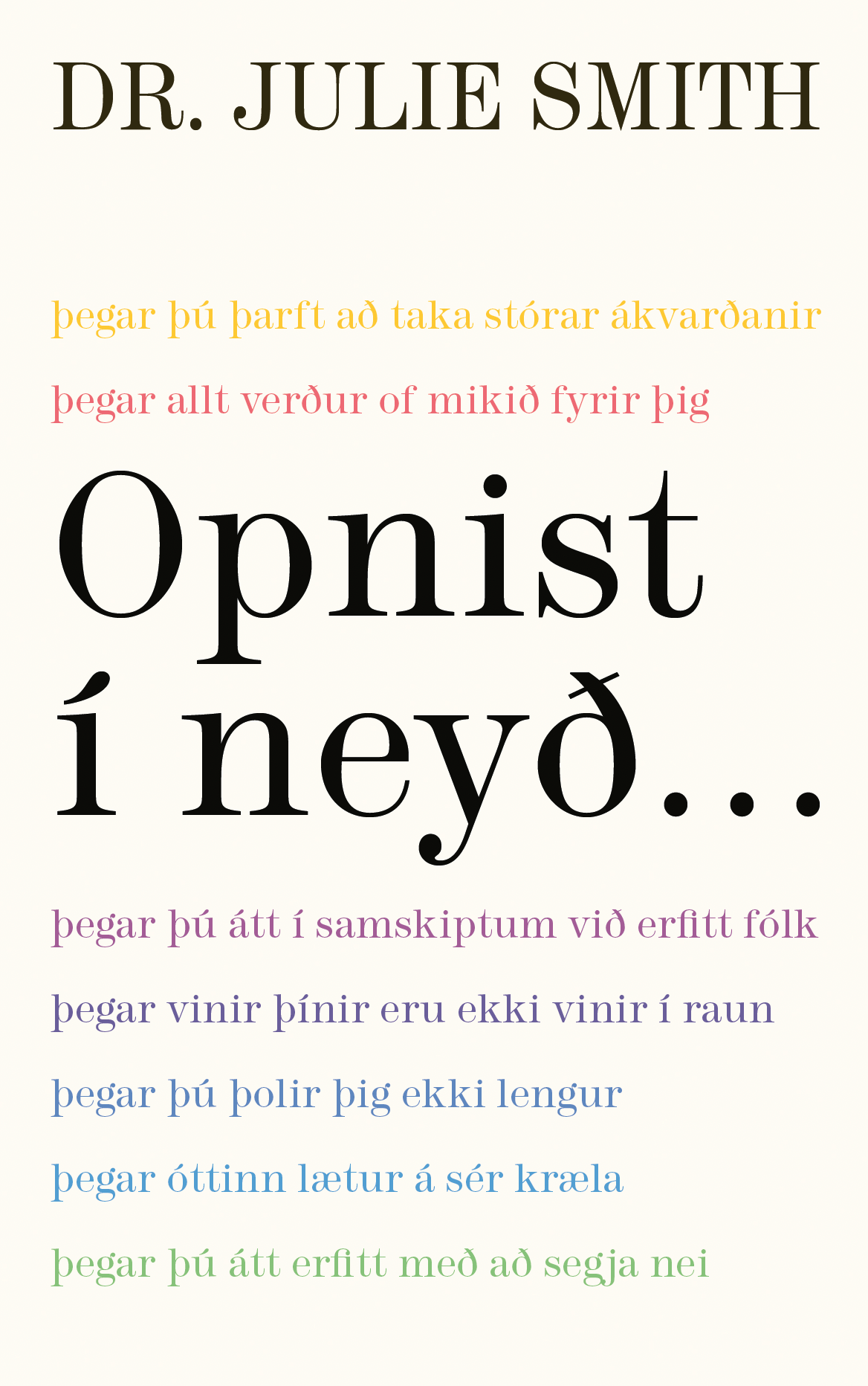 Opnist í neyð