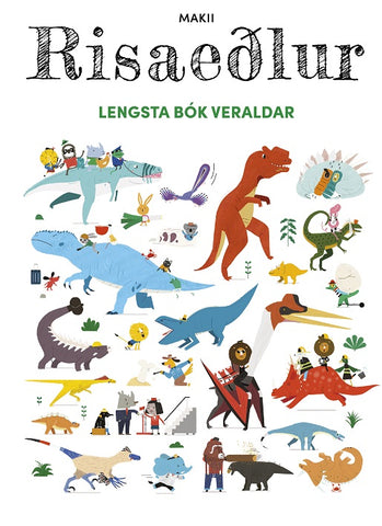 Risaeðlur - lengsta bók veraldar