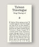 Taiwan Travelogue by Shuang-zi Yang