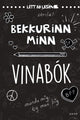 Bekkurinn minn - Vinabók - svört