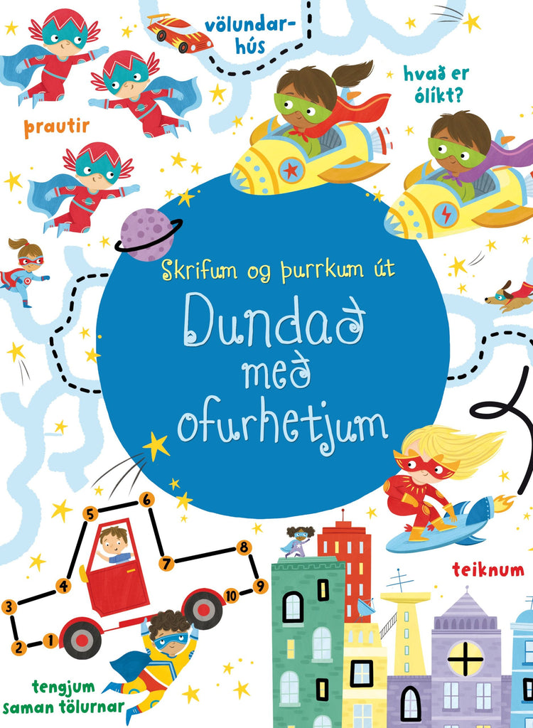 Dundað með ofurhetjum