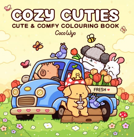 Cozy Cuties Coloring Book