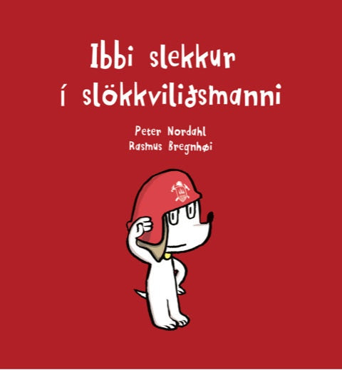 Ibbi slekkur í slökkviliðsmanni