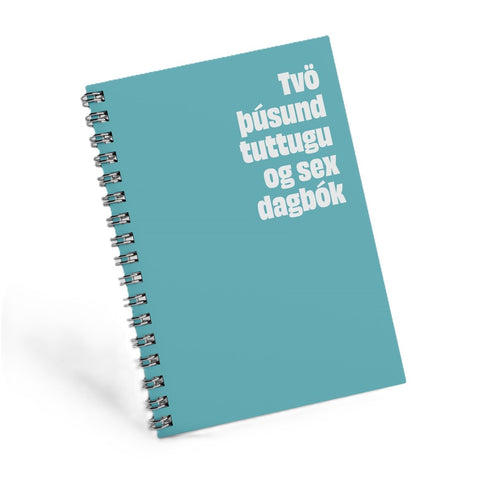 Dagbók - Blá m/gormum 2026