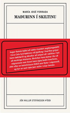 Maðurinn í skiltinu