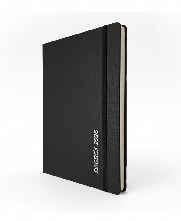 Dagbók - Óríon 2026 svört