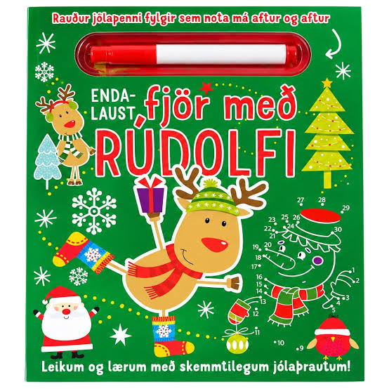 Endalaust fjör með Rúdolfi verkefnabók