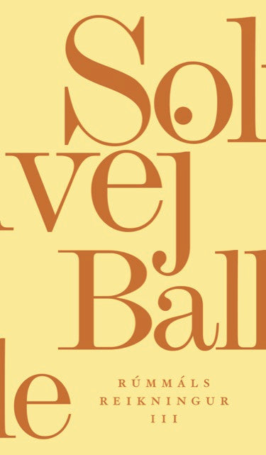 Rúmmálsreikningur 3