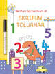Skrifum og þurrkum út - Skrifum tölurnar