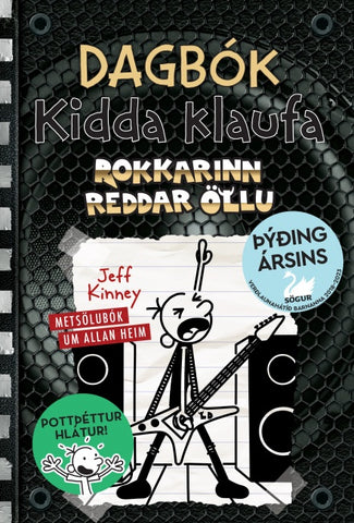 Dagbók Kidda klaufa 17: Rokkarinn reddar öllu