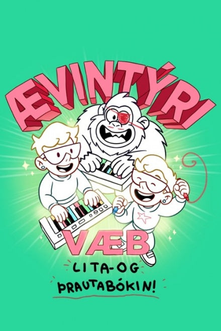 Ævintýri VÆB - lita- og þrautabókin
