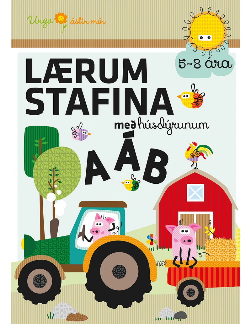 Lærum stafina með húsdýrum