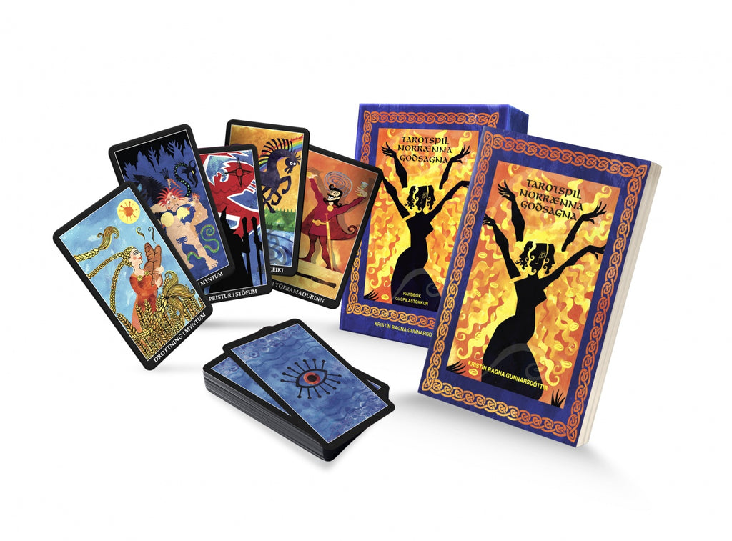 Tarotspil norrænna goðsagna - spil og bók