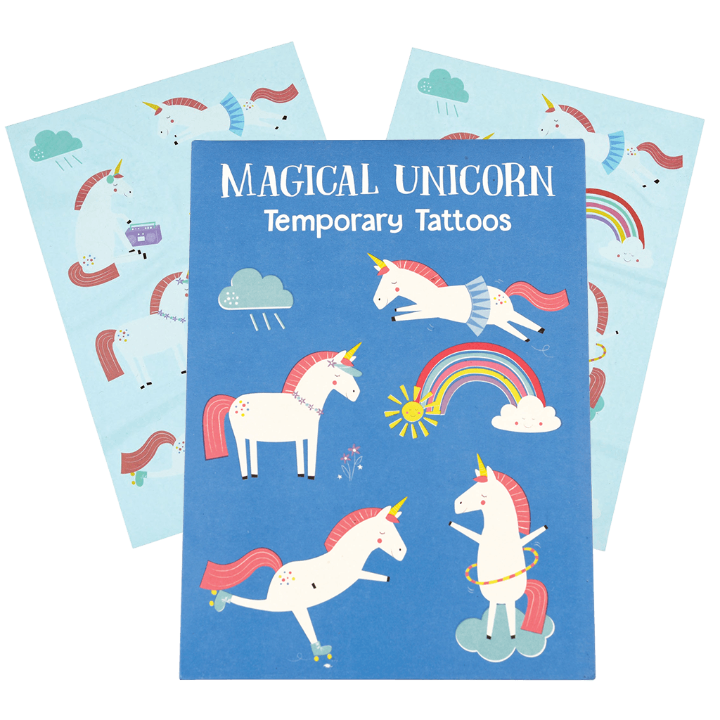Tattú - Magical Unicorn Temporary Tattoo