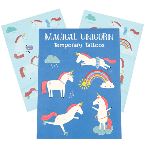 Tattú - Magical Unicorn Temporary Tattoo