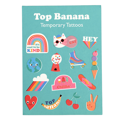 Tattú - Top Banana Temporary Tattoos