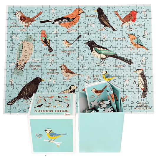 Púsl - Garden Birds 300 Piece Puzzle