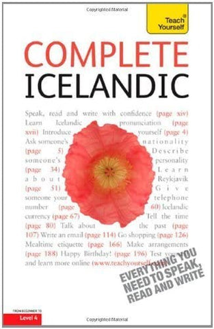 Complete Icelandic Beginner to Intermediate Book and Audio Course