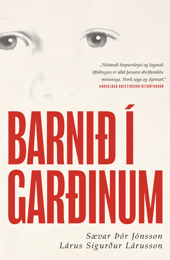 Barnið í garðinum